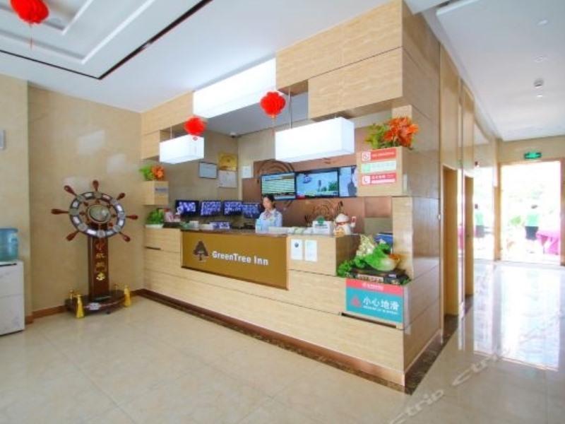 Greentree Inn Shanghai Minhang District Beiqiao Subway Station Express Hotel Buitenkant foto